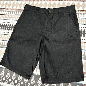 FREEWORLD/ZUMIEZ Mens Dark Grey Size 34 Waist Dress Shorts Like New